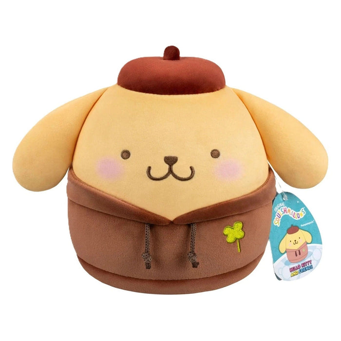 Squishmallows Hello Kitty and Friends Dabodabo Hoodie Pompompurin 8" Plush