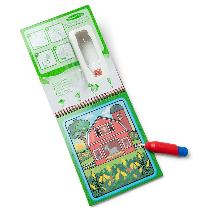 Melissa & Doug Water Wow Farm Colouring Pad