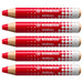 STABILO MARKdry Red Whiteboard Markers (5 Pack)