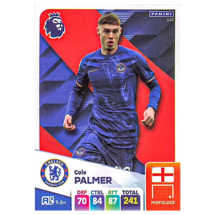 Panini Premier League 2024/25 Adrenalyn XL Official Trading Card Game Pocket Tin - Silver