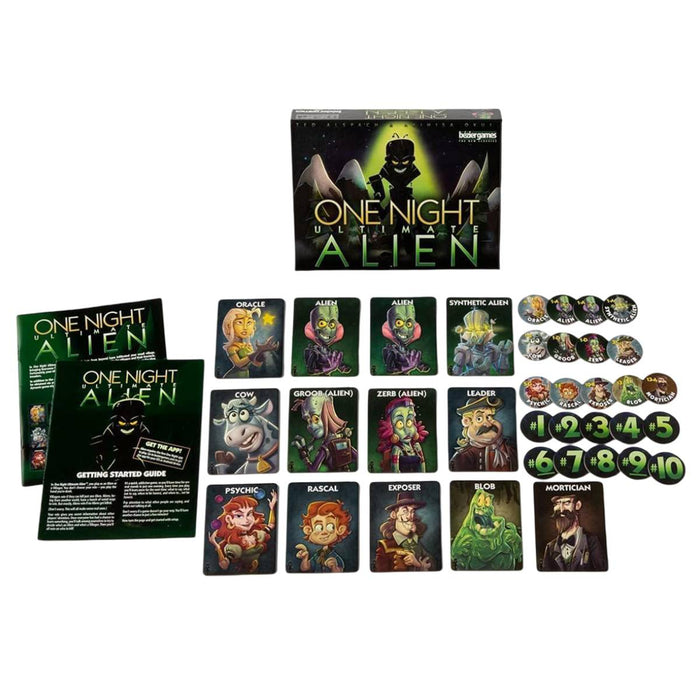 One Night Ultimate Alien Card Game