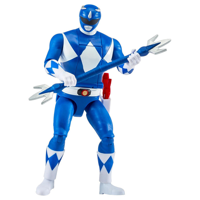 Mighty Morphin Power Rangers Re-Ignition: Auto Morphin Blue Ranger Figure 