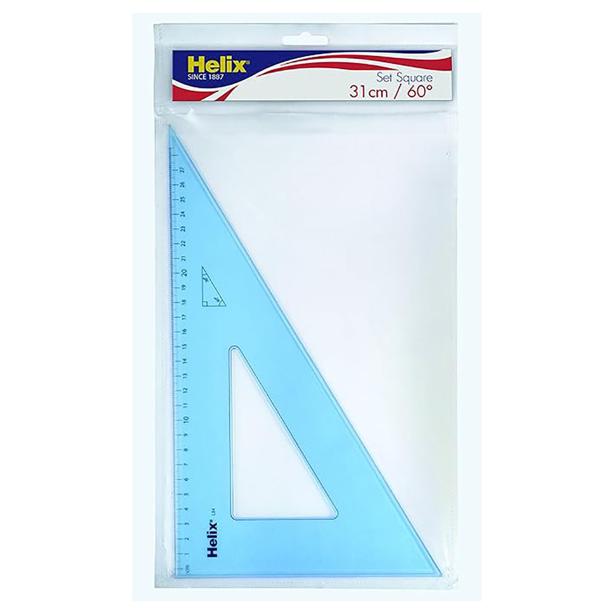Helix 31cm 60 degree Set Square — Booghe