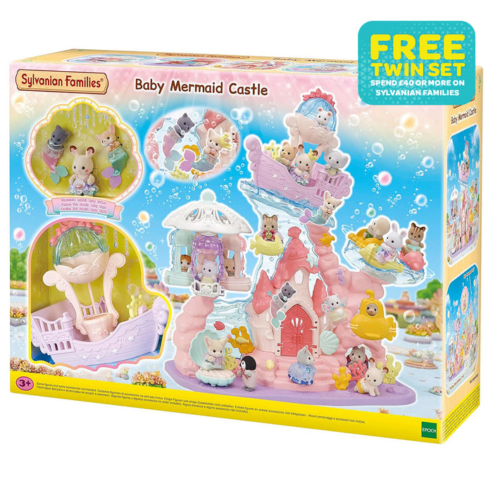 Sylvanian Families Baby Mermaid Castle Playset