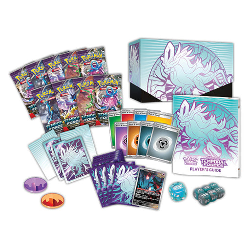 Pokémon TCG: Temporal Forces - Elite Trainer Box - Walking Wake box contents, Booster Packs, Card Sleeves