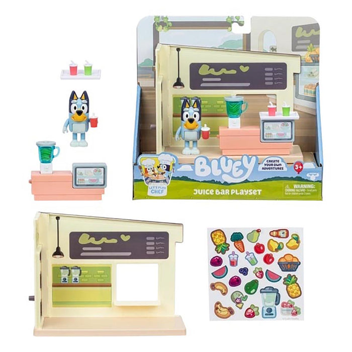  Bluey Juice Bar Playset