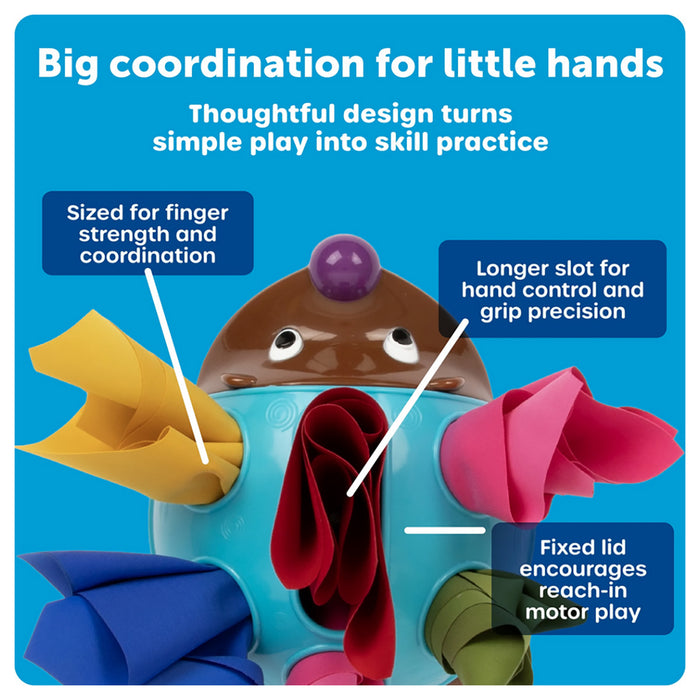 Spike the Fine Motor Hedgehog Tissue Pal