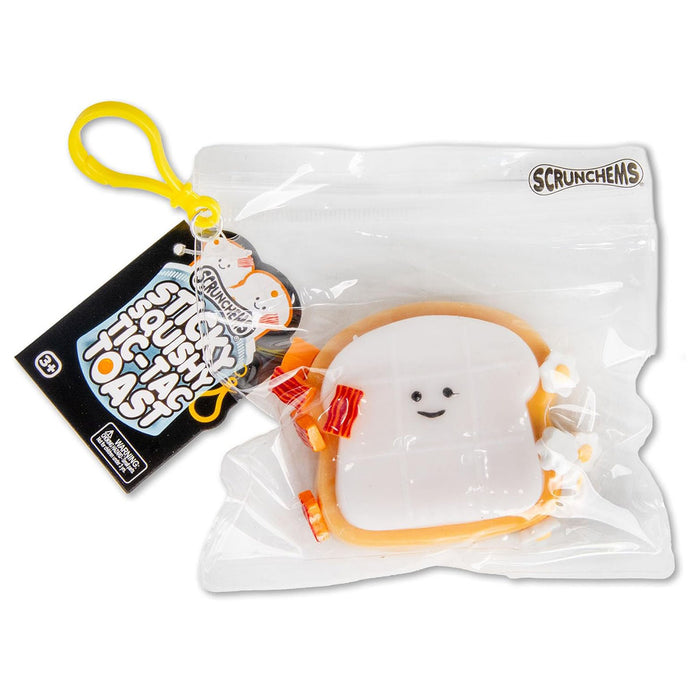 Scrunchems Squishy Tic-Tac Toast Fidget Toy