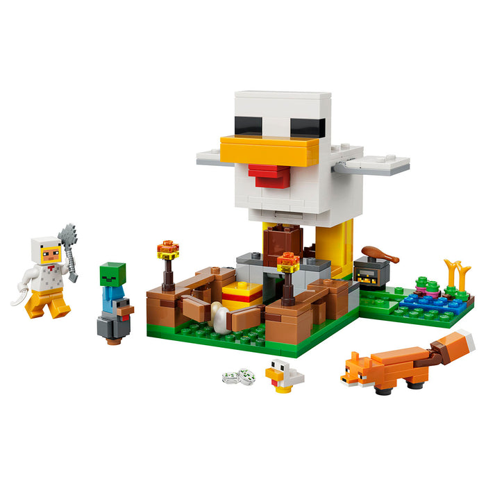 LEGO Minecraft Chicken Farm 21585 Building Set