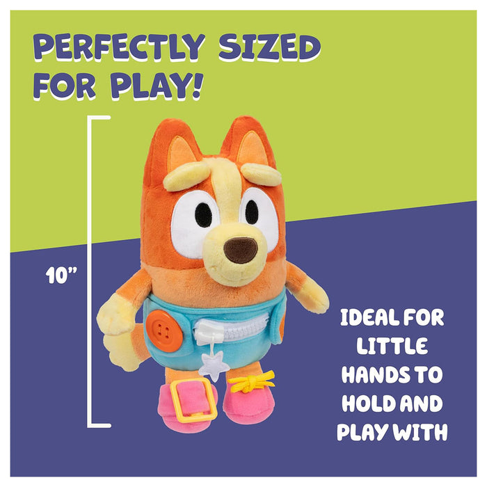 Bluey Dress & Play Baby Bingo 10" Plush