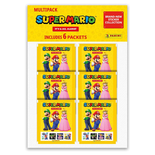 Panini Super Mario It's-a Me Mario! Sticker Collection Multipack