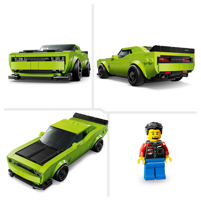 LEGO Dodge Challenger SRT Hellcat Sports Car Building Set