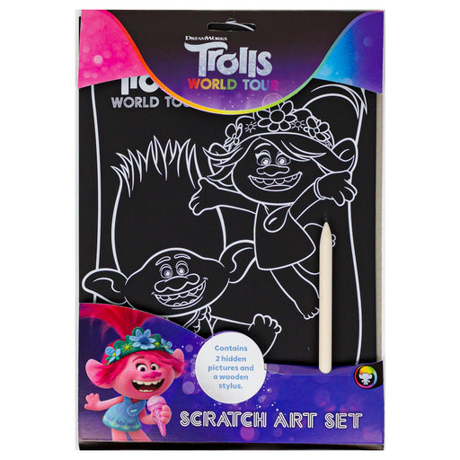 Trolls World Tour Scratch Art Set