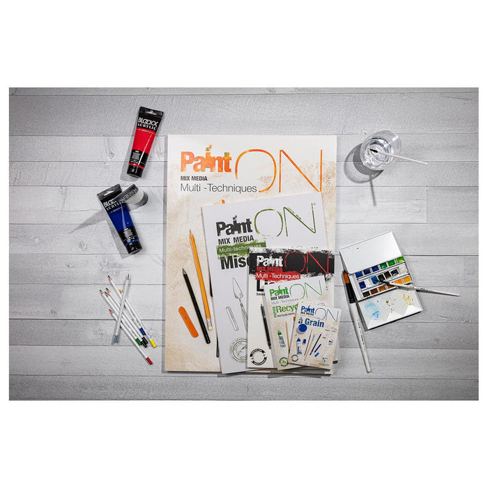 PaintON White Smooth Pad A5 25sh 250g