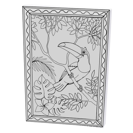 Washable Art Forest Colouring Protective Mat