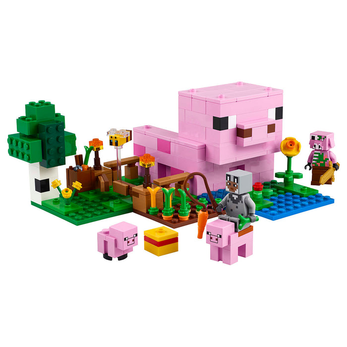 LEGO Minecraft The Baby Pig House Building Set