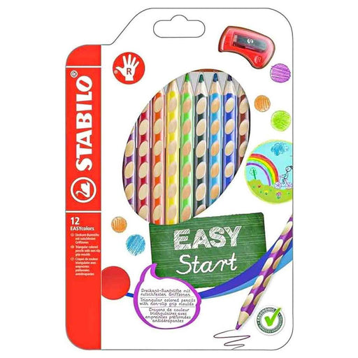 STABILO EASYcolours 12 Pencils Right Handed Grip