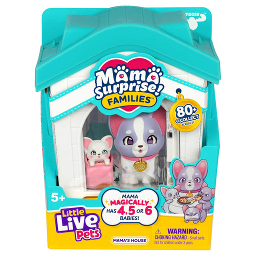 Little Live Pets Mama Surprise Families: Husky Mama's House Playset
