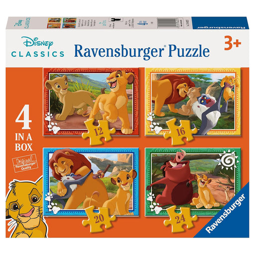 Ravensburger Disney Lion King 4 in a Box Jigsaw Puzzles