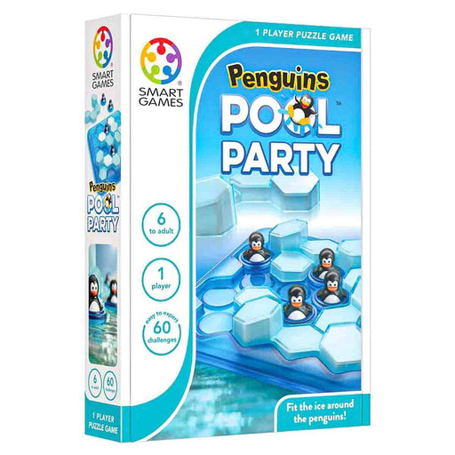 Penguins Pool Party Puzzle Game