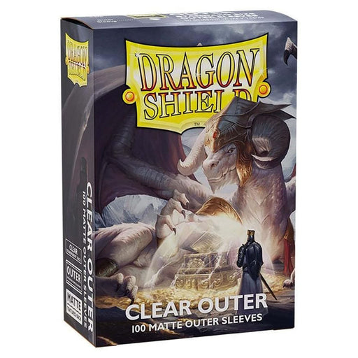 Dragon Shield Clear Outer Sleeves - Matte Standard Size (100)