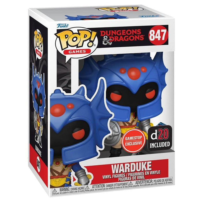 Funko Pop! Games Dungeons & Dragons Warduke #847 Special Edition