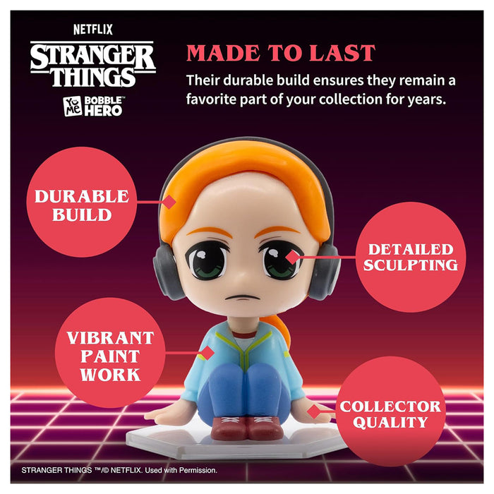 Stranger Things Bobble Hero Max Mini Figure