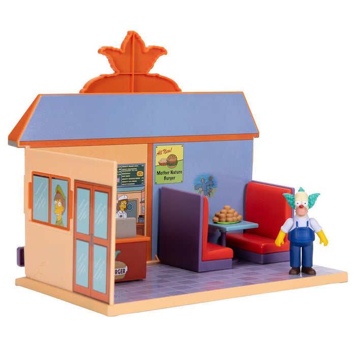 The Simpsons Krusty Burger Diorama Playset