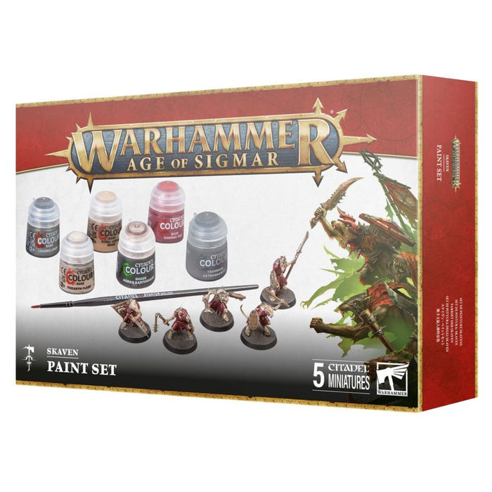 Warhammer Age of Sigmar Skaven Paint Set