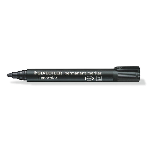 Staedtler Lumocolor Permanent Black Bullet Tip Marker