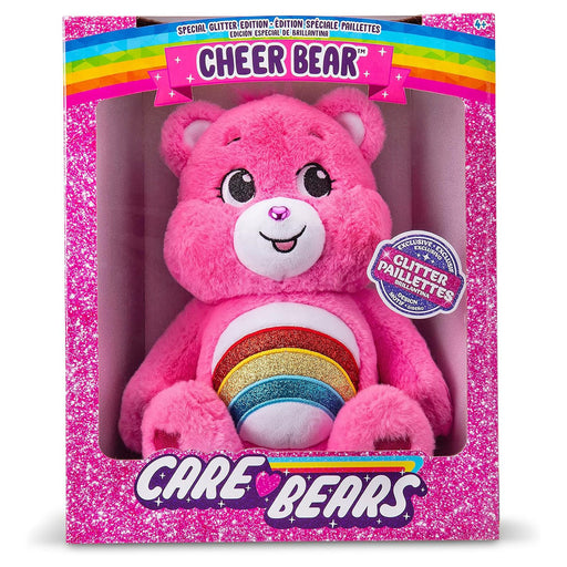 Care Bears Cheer Bear Special Glitter Edition 35cm Plush (UK Exclusive)