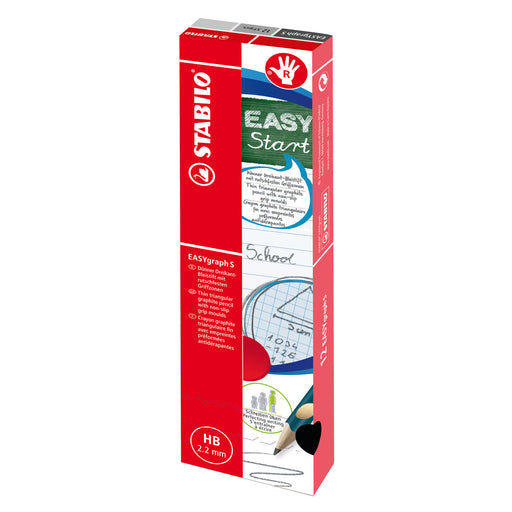 STABILO EASYgraph S Right-Handed Petrol HB Pencil (12 Pack)