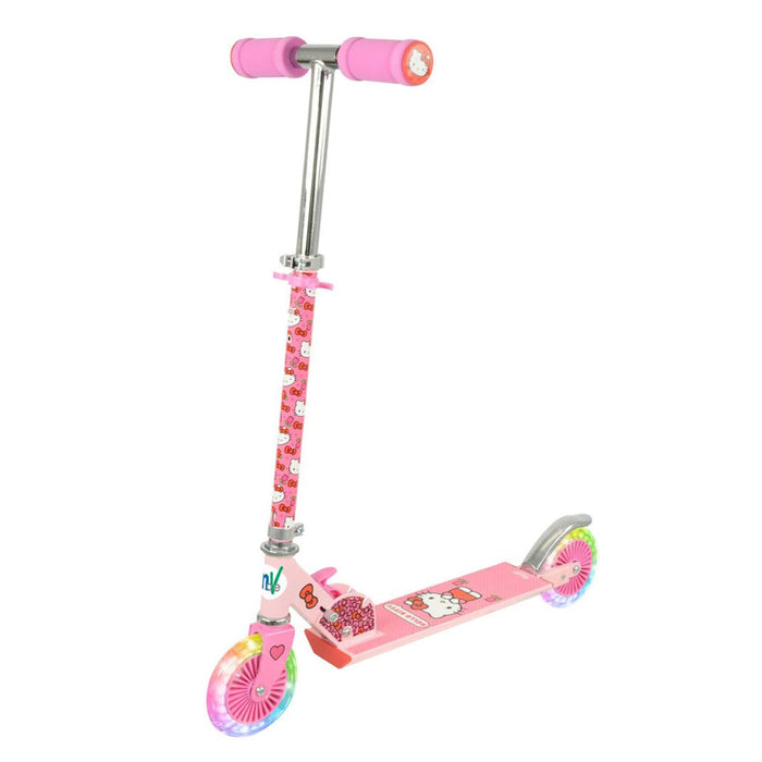 Hello Kitty Folding In-Line Scooter with Light Up Wheels