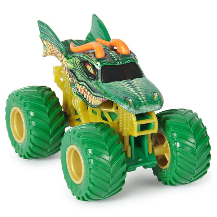 Monster Jam Dragon Vs Tempest Steed 1:64 Die-cast Vehicles (2 Pack)