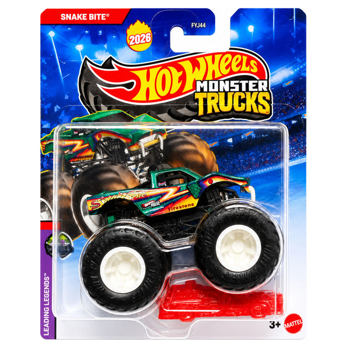 Hot Wheels Monster Trucks Leading Legends Snake Bite Truck 