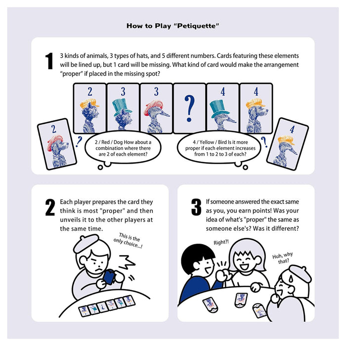 Petiquette Card Game