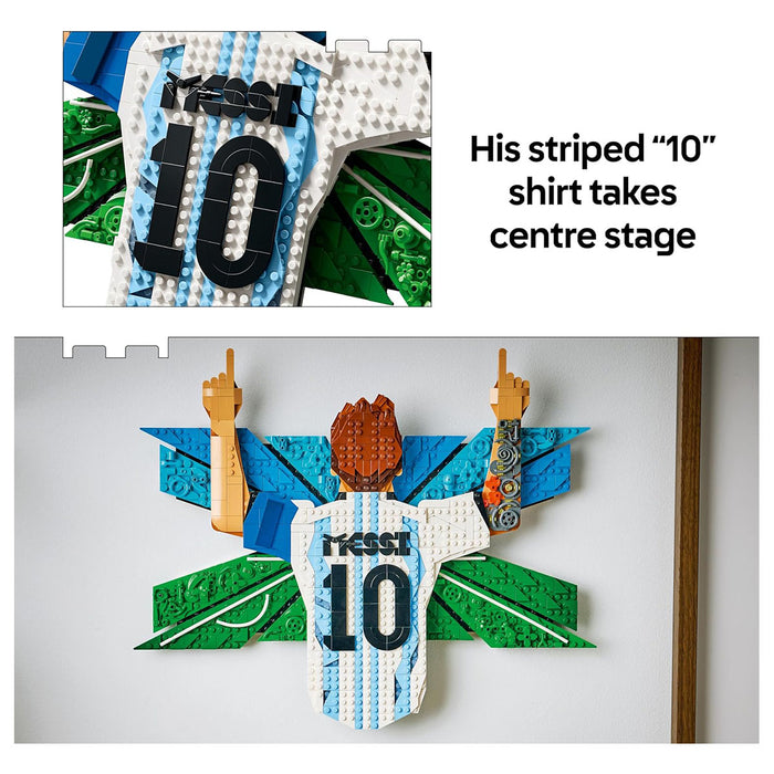 LEGO Editions Lionel Messi Celebration Building Set