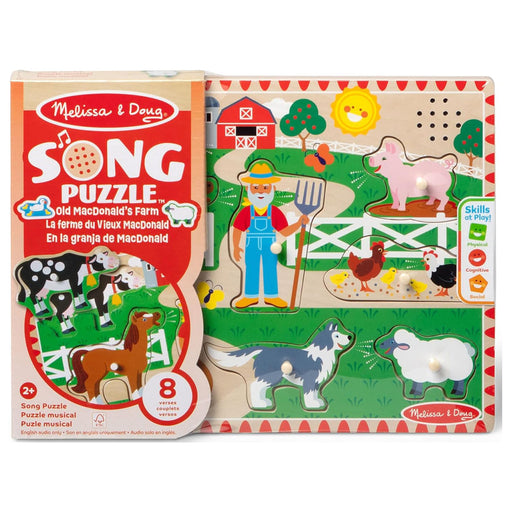 Melissa & Doug Old MacDonald's Farm Sound Puzzle (English version)
