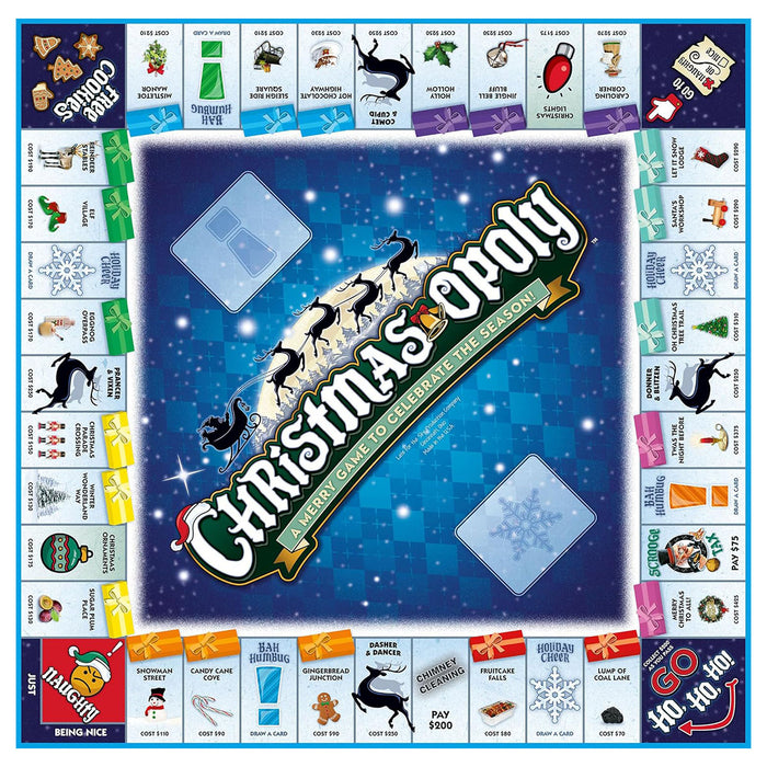 Christmas-Opoly Board Game