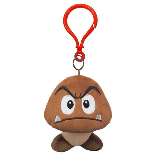 Super Mario Goomba Plush Keychain