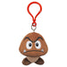 Super Mario Goomba Plush Keychain