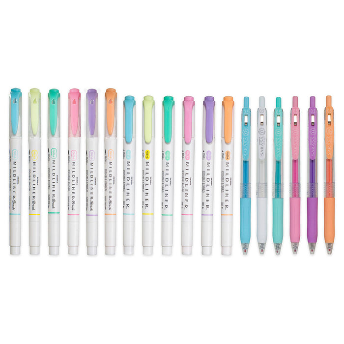 Zebra Journaling and Lettering  Set 18 Pack