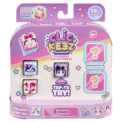 Clickeez Clickable Collectables (5 Pack)