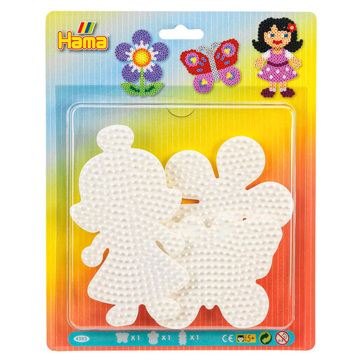 Hama Mixed Shaped Pegboards (3 Pack)