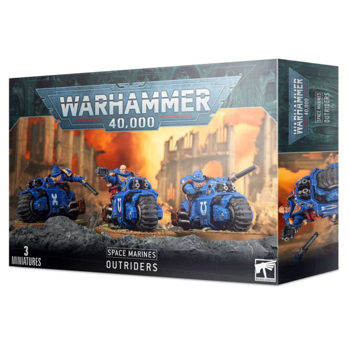 Warhammer 40,000 Space Marines: Outriders Miniatures Set