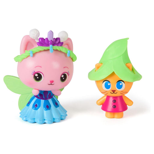 Gabby's Dollhouse: The Movie: Queen Kitty Fairy & Kitty Gnome Figures (2 Pack)