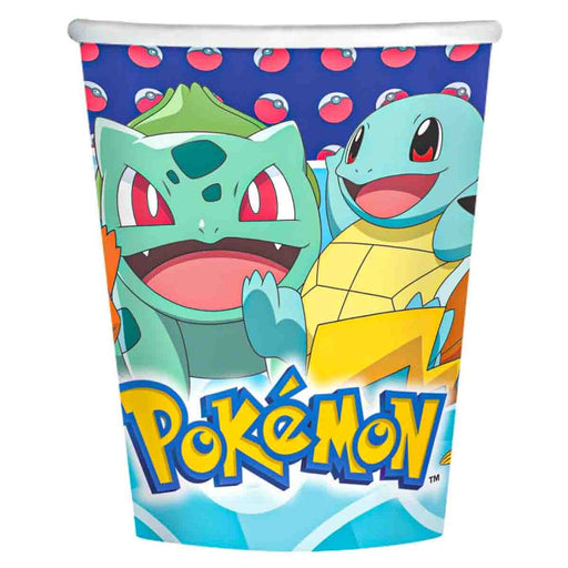 Pokémon Paper Cups 250ml (8 Pack)
