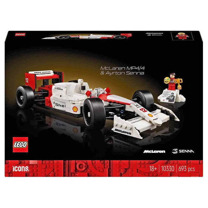 LEGO Icons McLaren MP4/4 & Ayrton Senna Building Set