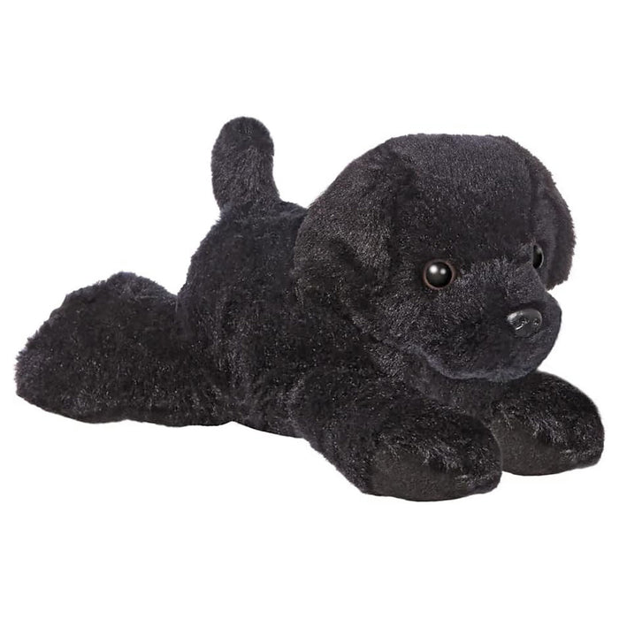 Mini Flopsies Blackie Black Labrador 8" Soft Toy