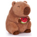 Capybara with Fruit 25cm Plush (styles vary)